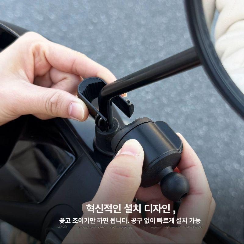 오토바이 걸이 휴대폰 백미러 홀더 거치대 마운트 스탠드 호환 핸들 브라켓 걸게 - 상세 이미지 2