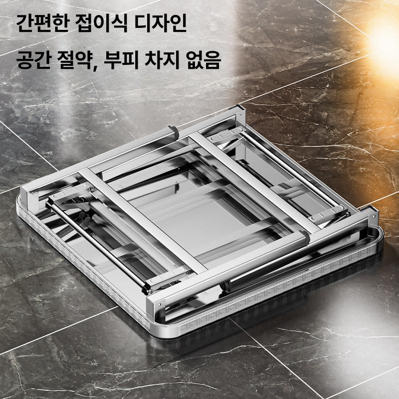 스텐 식탁세트 304 상업용 주방 식기 가정용 캠핑 서양식 레트로 - 상세 이미지 3