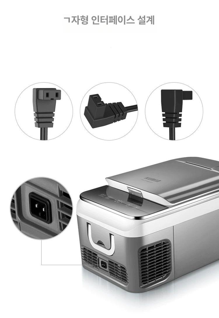 차량용 냉동고 전원 연결 케이블 12V 24V 호환 멀티 소켓 콘센트 교체용 부품 - 상세 이미지 5