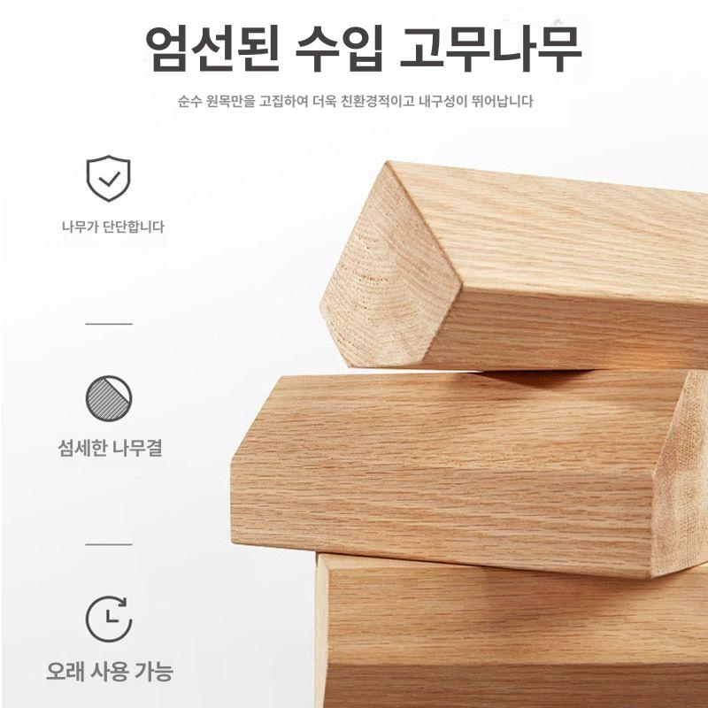 벽걸이 tv다이 원목 거실장 벽걸이티비다이 선반 북유럽 높은 슬림 거치대 무지주 인테리어 - 상세 이미지 5
