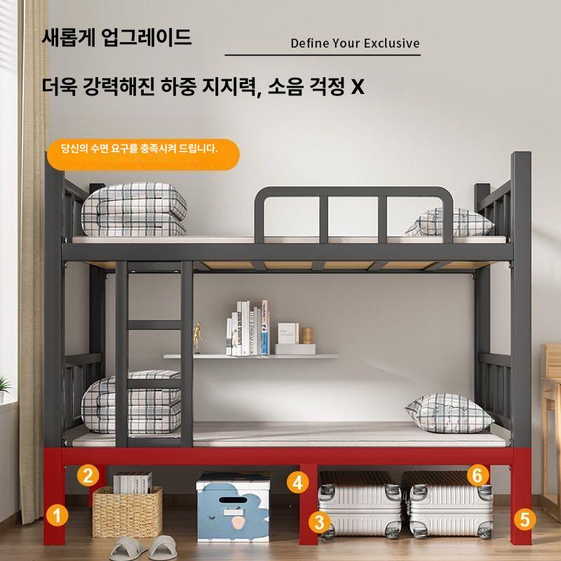 기숙사 이층침대 게스트하우스 철제베트 게스트하우스용 베드리스 - 상세 이미지 3
