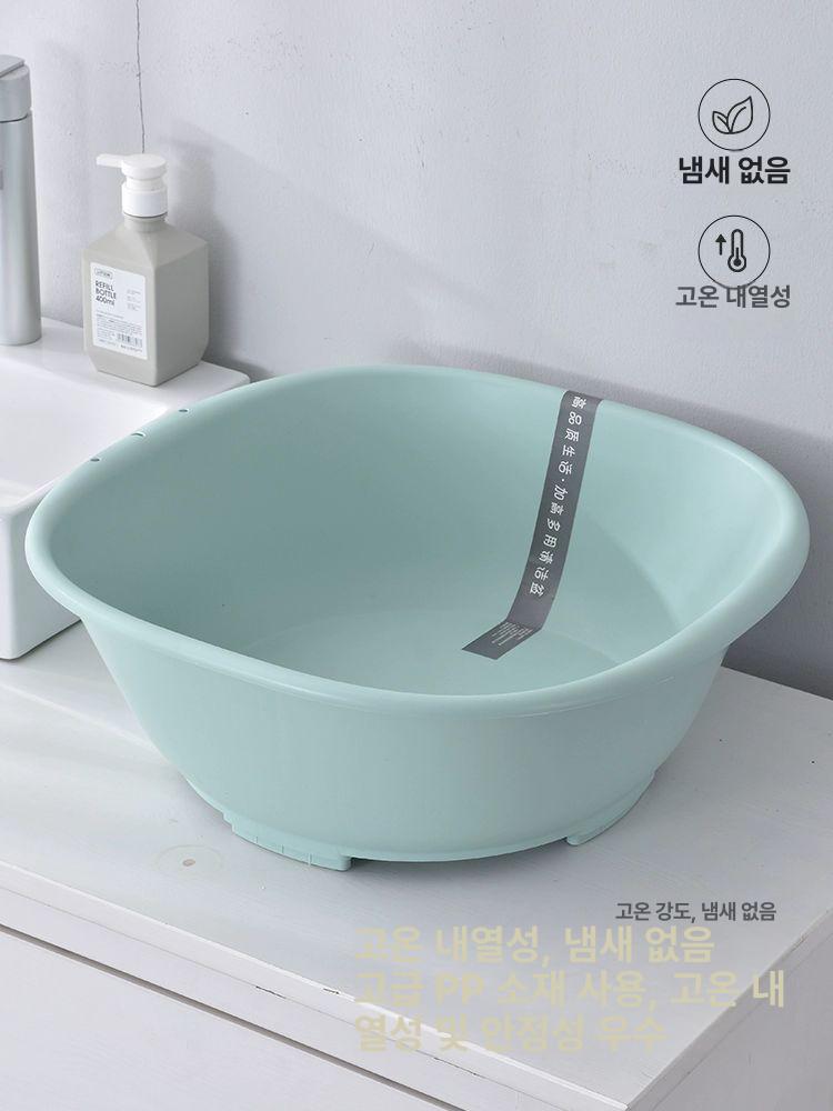 농촌 세수대야 가정용 화장실 세수대야받침대 받침대 욕실 좌욕 액세서리 세숫대야받침대 선반 - 상세 이미지 5