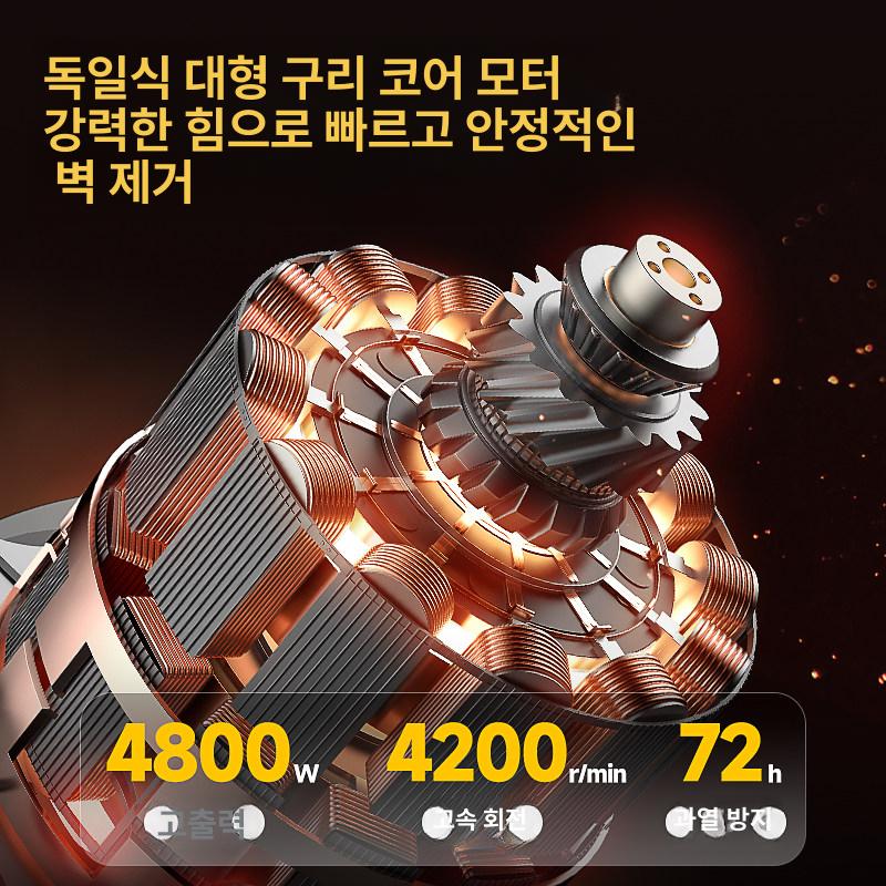 페인트 면갈이 대패기 그라인더 퍼티 평삭기 면삭기 사포 콘크리트 - 상세 이미지 2