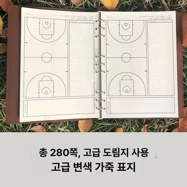 전략 보드 훈련 농구 배구 스포츠 축구 전자 양면 클립 마커 감독 전술판 자석 작전 - 상세 이미지 2