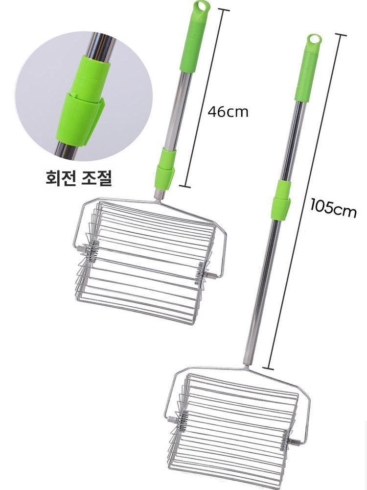 수납 수거기 롤러 테니스공 수집기 볼카트 보관함 테니스콩 훈련 수거함 기계 바스켓 - 상세 이미지 5