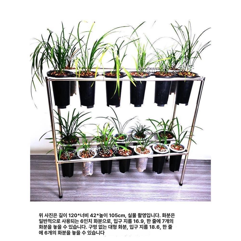 사각튜브 난거치대 정리함 진열대 화초 선반 텃밭 화분 사각 다이 튜브 받침대 화분대 원예 - 상세 이미지 2