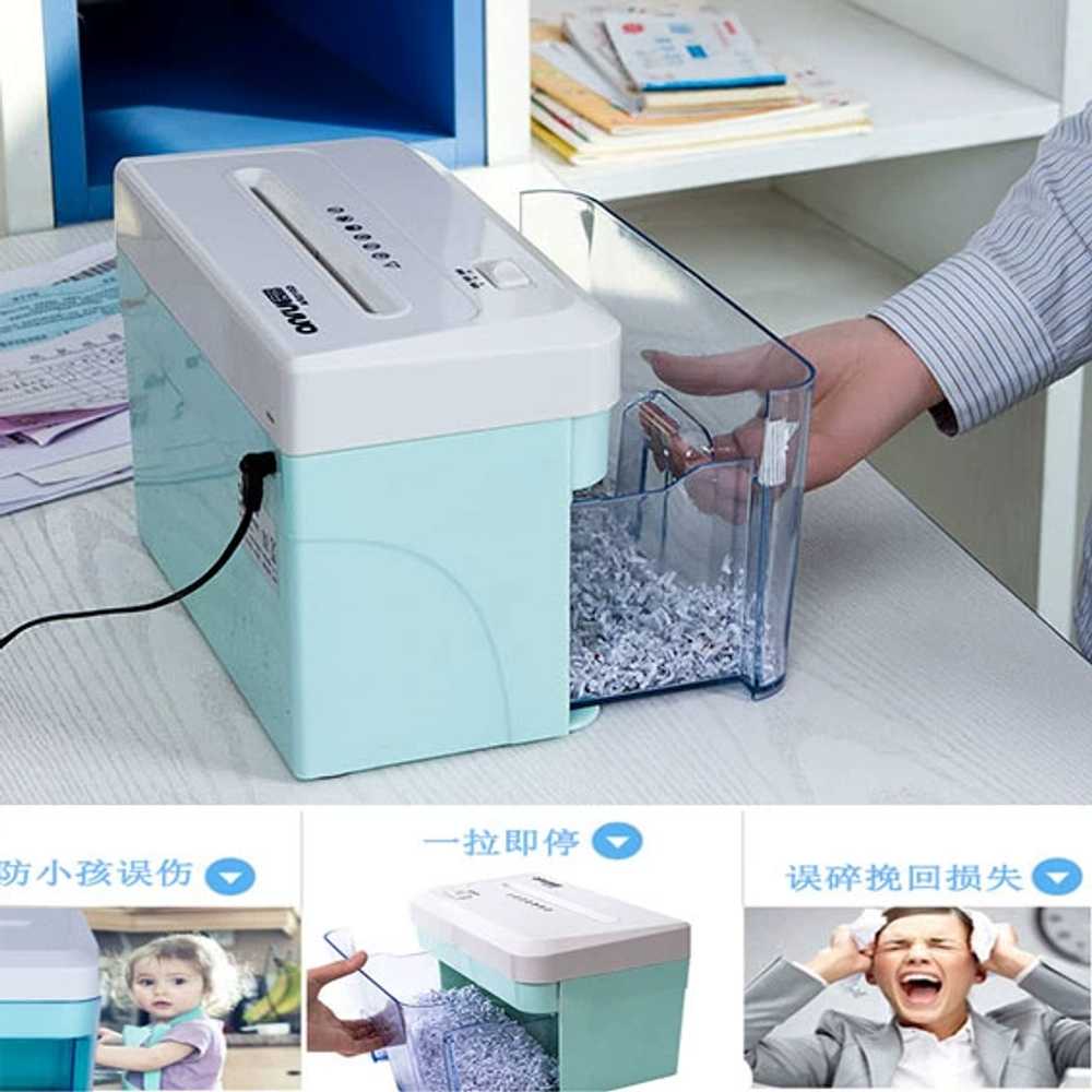 데스크납 사무실 파일 쇄절기 파쇄기 종이세절기 파세기 탁상용 서류분쇄기 개인 핸드 - 상세 이미지 2