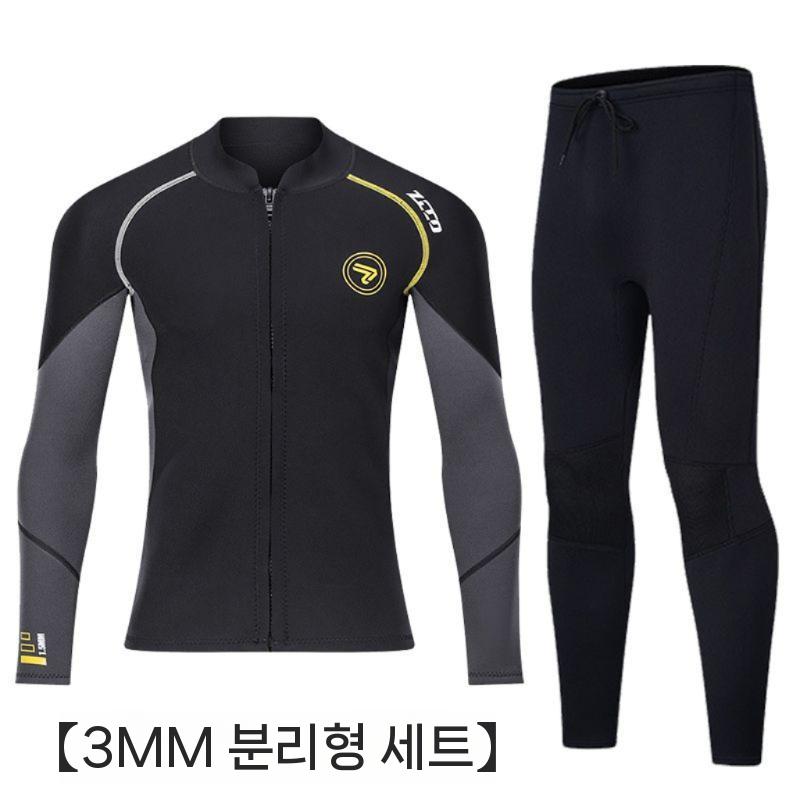 반팔 프리다이빙슈트 수영복 남성용 드라이슈트 스쿠버 웻슈트 반바지 잠수복 스킨스쿠버 서핑 1.5mm 탑 - 여성용 XL - 상세 이미지 3