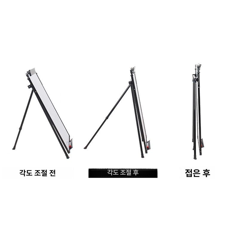 플립차트 화이트보드 게시판 회의실 플립 차트 메모 소형 양면 사무실 걸이형 이동식 보드 - 상세 이미지 4