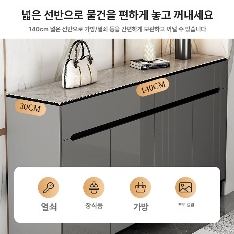 캐비넷 폭좁은수납장 벽면 서랍장 캐비닛 틈새장 현관 인테리어 랙 틈새수납장 슬림장 - 상세 이미지 5