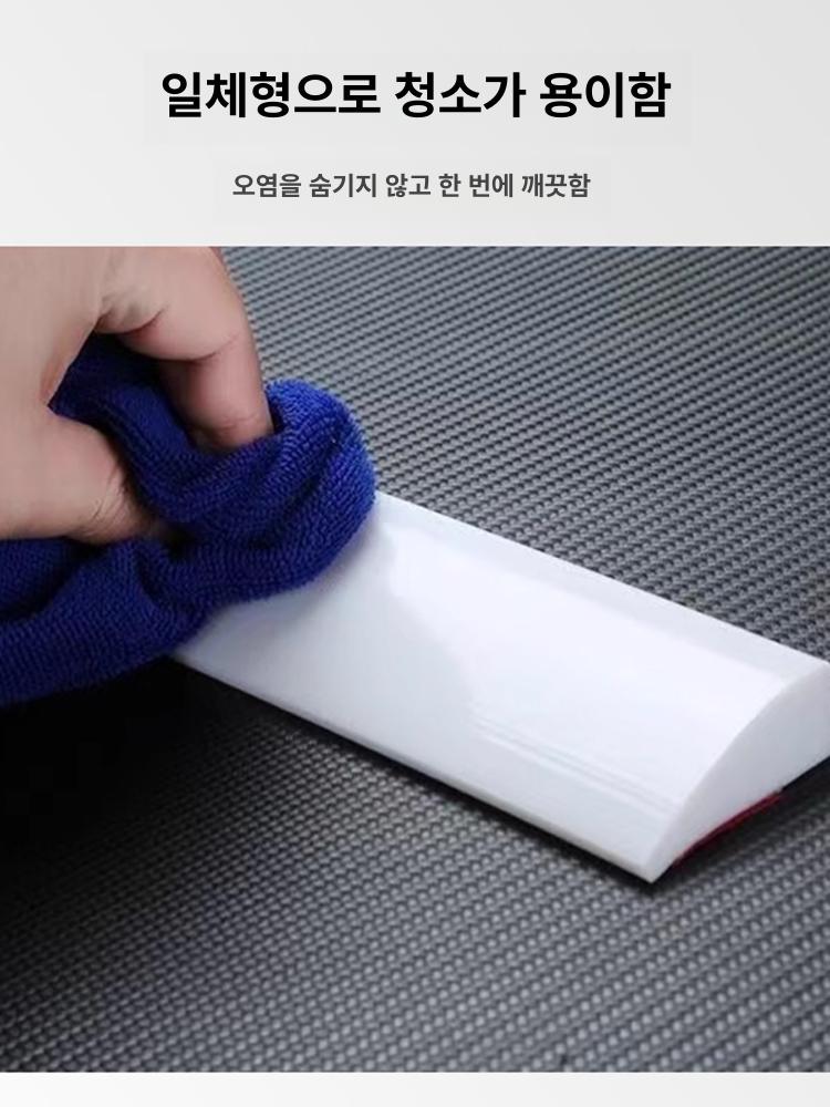 로봇청소기 발판 실리콘 문턱 경사 단차 바닥 청소기 도어 경사로 사이즈 로봇 보조 가정용 - 상세 이미지 3