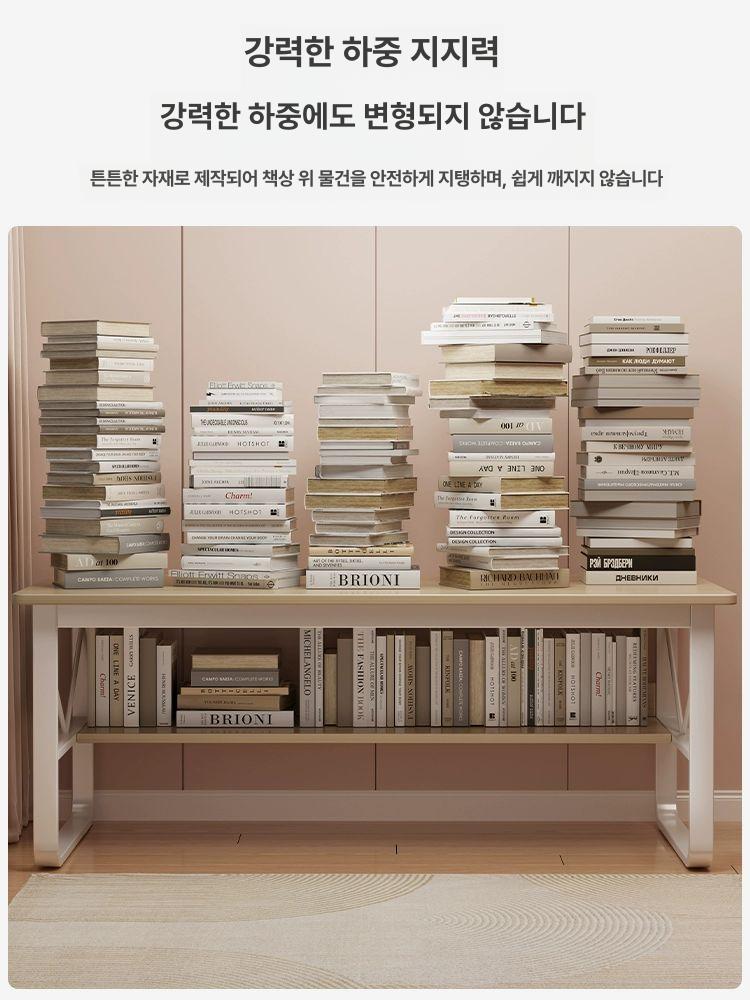 컴퓨터책상 책상세트 학생용 와이드 침실 사무용 데스크 가정용 공부 학습용 대학생 - 상세 이미지 5