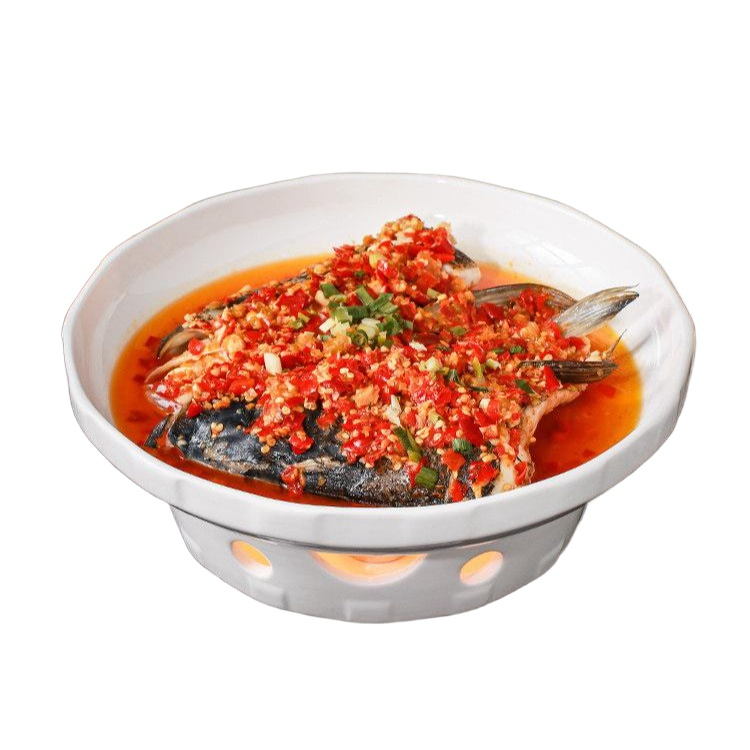 푸드워머 수육 온도 원형 조절 포슬린 세트화이트 스토브 음식 회전식 온도조절 푸드 - 상품 이미지
