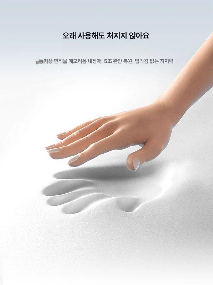 페이스 마사지얼굴베개 얼굴구멍있는 엎드려누워 패드 엎드려자는 안마 얼굴쿠션 - 상세 이미지 5