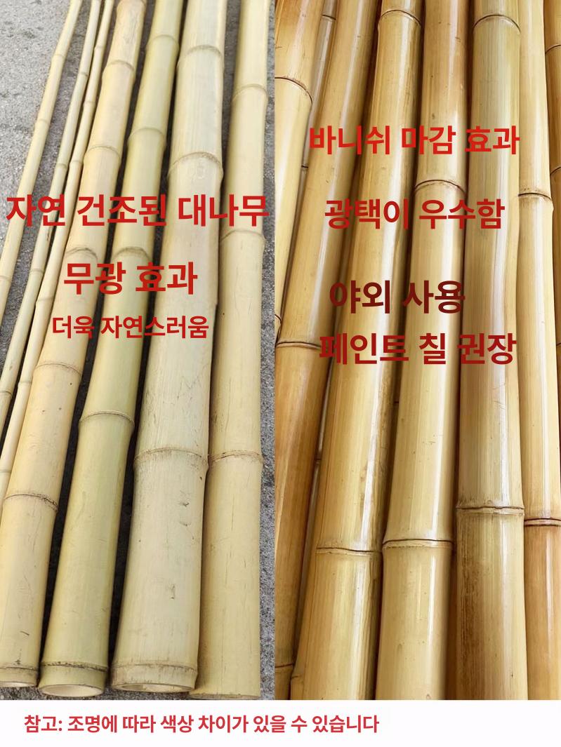 차폐용 방부목울타리 테라스 대나무 스타일 데크 베란다 조경 경계 담벼락 화원 - 상세 이미지 4