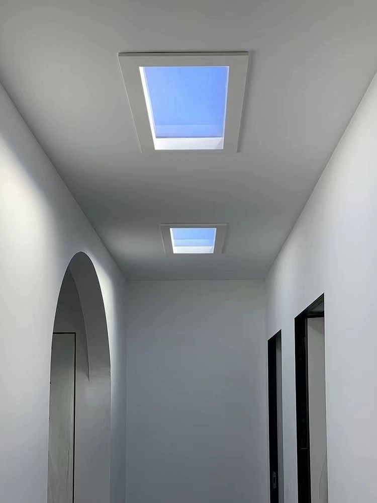 천장 하늘 라이트패널 욕실 거실 조광 인테리어 LED 매입형 슬림패널 천장등 - 상세 이미지 4