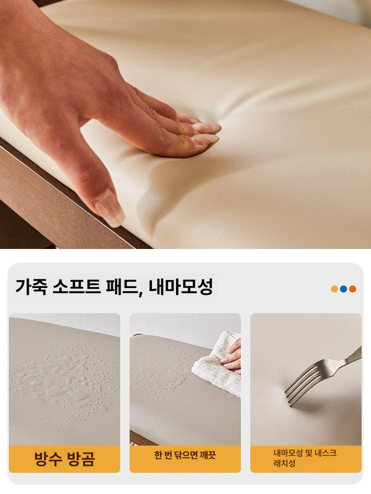 원목 수납벤치 가정용 현관의자 입구 신발벤치 호두색 수납장 현관벤치 슈즈 - 상세 이미지 5