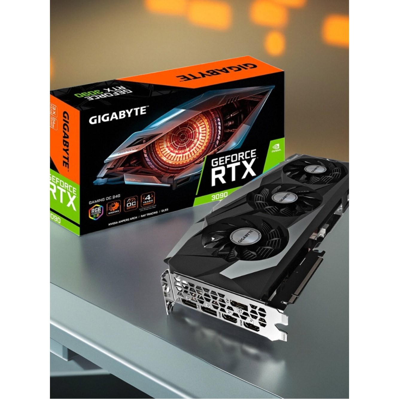 RTX 2060 게이밍 N2060G WINDFORCE DR6 NGOC 그래픽 6GB 192비트 팬 3x OC 프로 GV 화이트 6G 카드 24GB - 상세 이미지 3