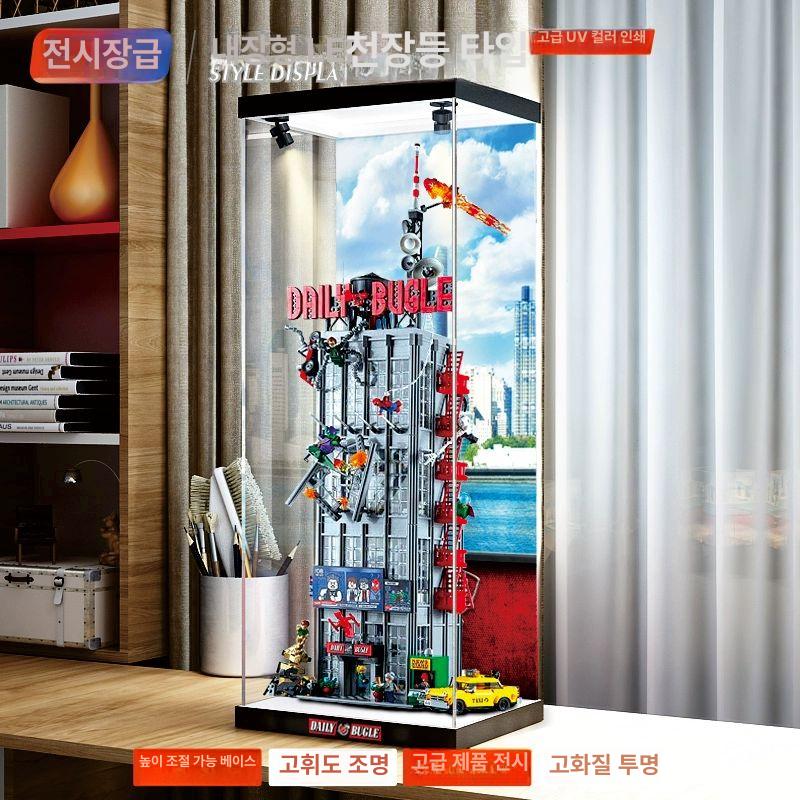 장식장 진열장 보관 전시 정리함 진열대 아크릴케이스 계단식 피규어케이스 수납함 - 상세 이미지 5