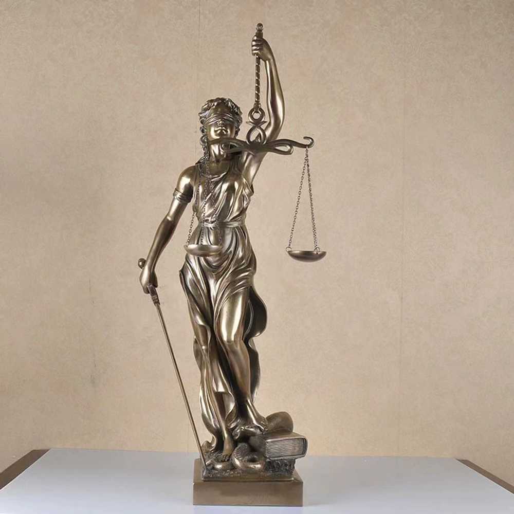 정의의여신상 변호사 장식품 인사이동 풍수 사무실 엔틱 로펌 개업선물 정의여신상 - 상세 이미지 3
