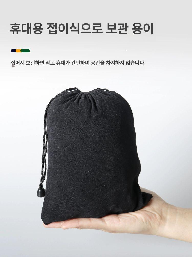 비행기 등받이 에어쿠션 여행용 팽창식 기내 캠핑용 휴식 에어 쿠션 허리 지지대 - 상세 이미지 5