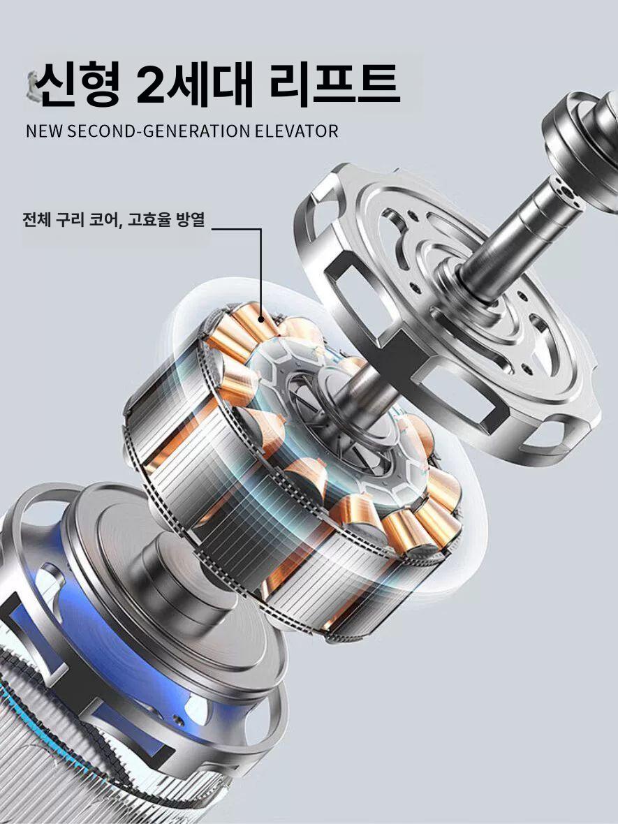 롤링 리프트 전동 호이스트 제어 배관 와이어 공사 물류 소방 화물승강기 상하차 천장 - 상세 이미지 2