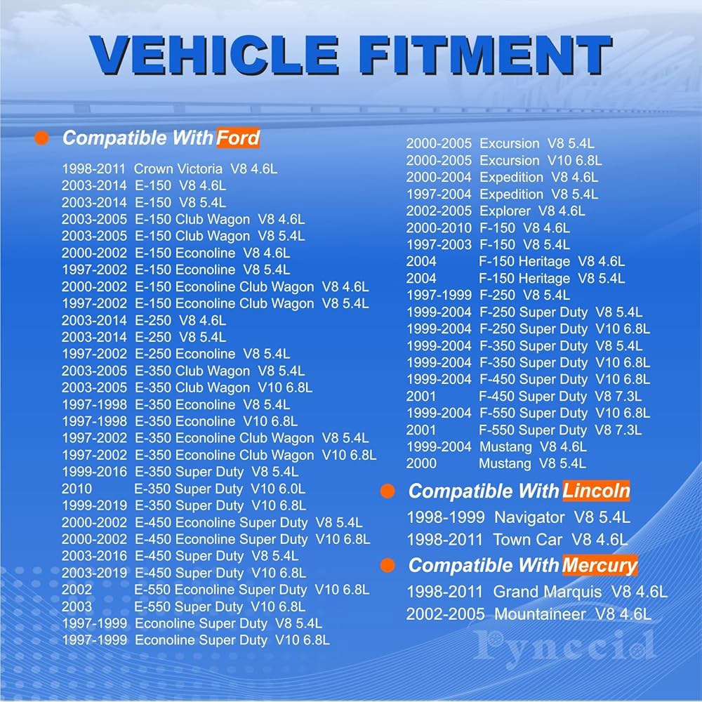포드 링컨 머큐리 4.6L 5.4L V8 교체용 1L2U12029AA I2LU-12A388-AA(DG508)용 DG508 커브드 부트 점화 코일 및 SP479 스파크 플러그 팩 - 상세 이미지 2