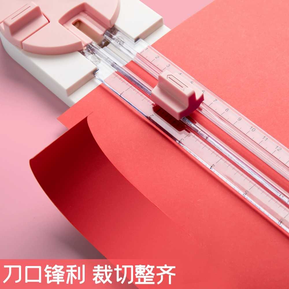 4단 커팅기 칼날 모양 페이퍼프랜드 작두형 문서재단기 종이절단기 재단목 종이재단 - 상세 이미지 5