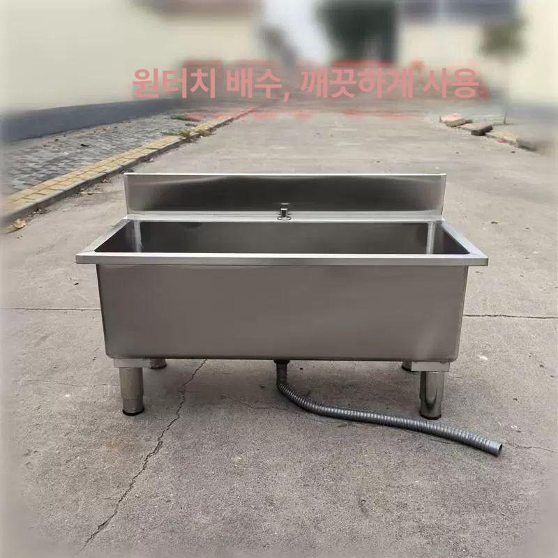청소용 대걸레 야외 식당 물걸레 공장 욕실 가정용 청소통 물통 세척대 걸레빨기 - 상세 이미지 4