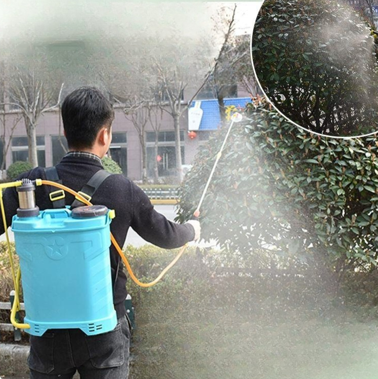 충전식 분무기 전동 농업용 배터리 소형 스프레이어 농약분무기 휴대용 농사 원예 충전 자동 - 상품 이미지