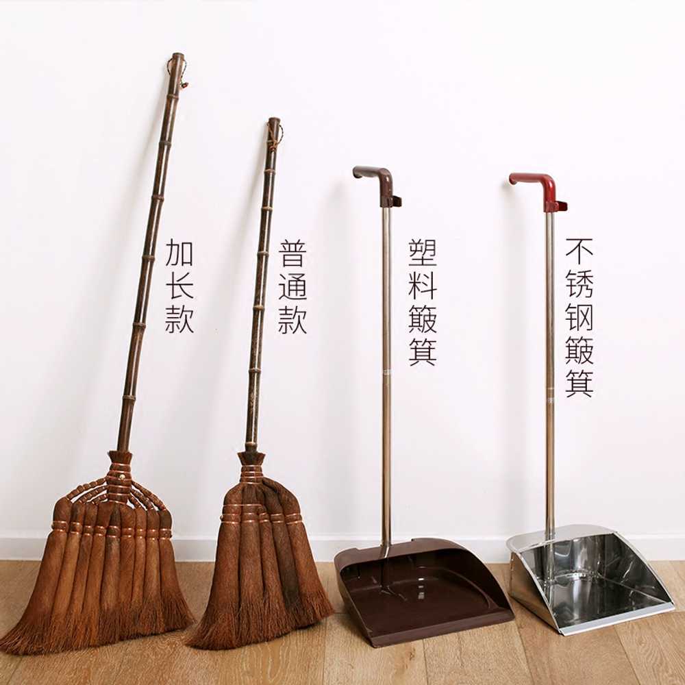 미용실 머리카락 사무실 거실 가정용 매장빗자루 갈대비 학교 업소용롱빗자루 - 상세 이미지 3