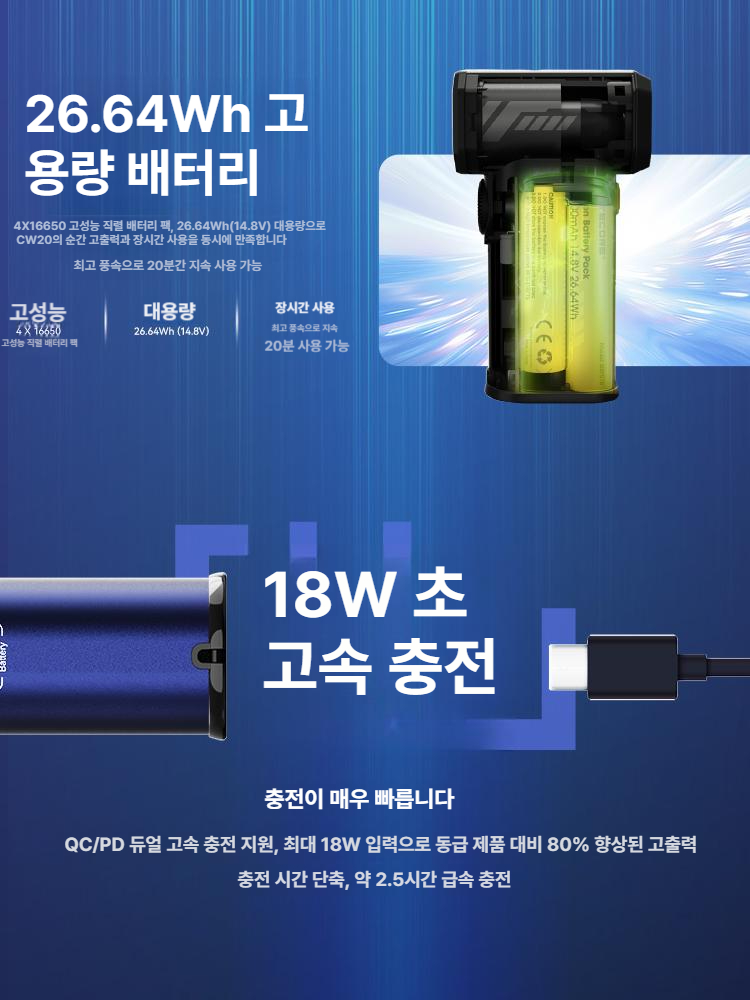 고급 미니 에어건 강력한 송풍 알루미늄 합금 제트식 분사 다용도 청소기구 - 상세 이미지 5