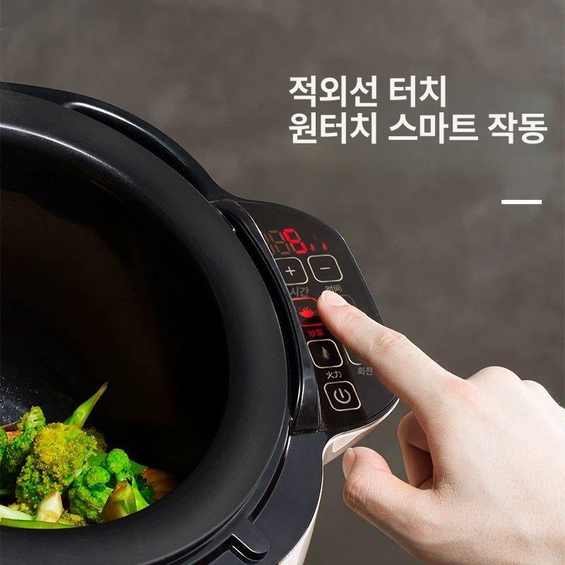 업소용 자동볶음기 자동조리 혼합기 자동웍 요리 조리기 교반 - 상세 이미지 4