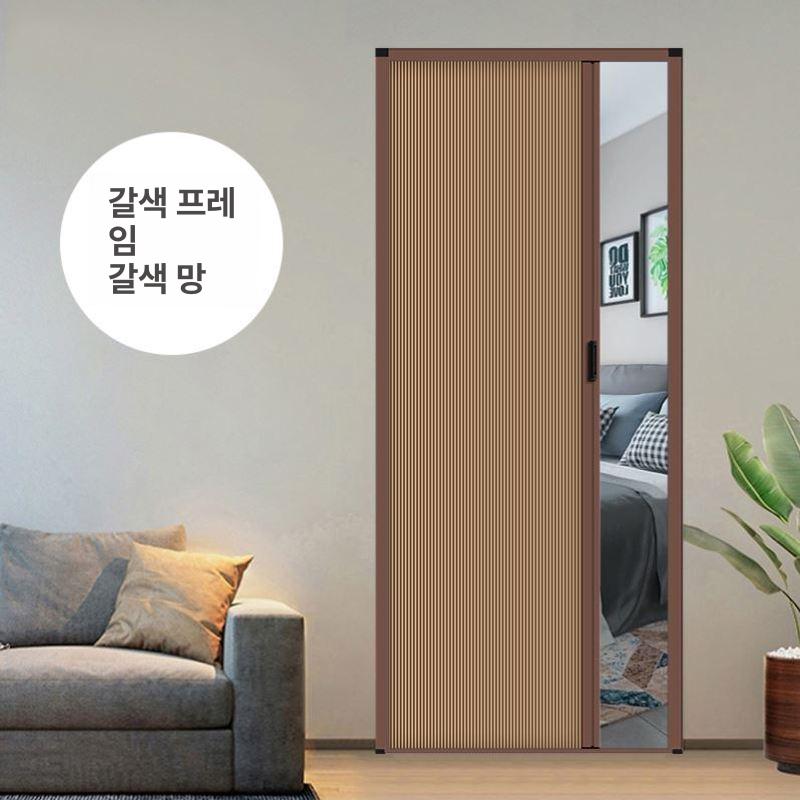 맞춤형 폴딩도어 이중 프레임 슬라이딩도어 미닫이문 현관 중문 칸막이 베란다 - 상세 이미지 4