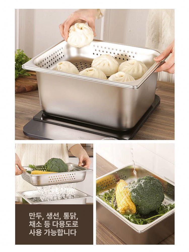 전골냄비 어묵탕 국수 매운탕 스테인리스 업소용 캠핑 손잡이 깊은 냄비 - 상세 이미지 5