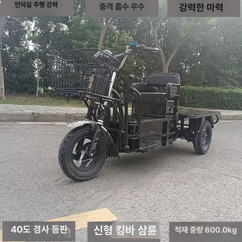 다이스 트럭 3륜 세발 어르신전동차 운반차 삼륜전동스쿠터 배달용 삼륜전기스쿠터 - 상세 이미지 3