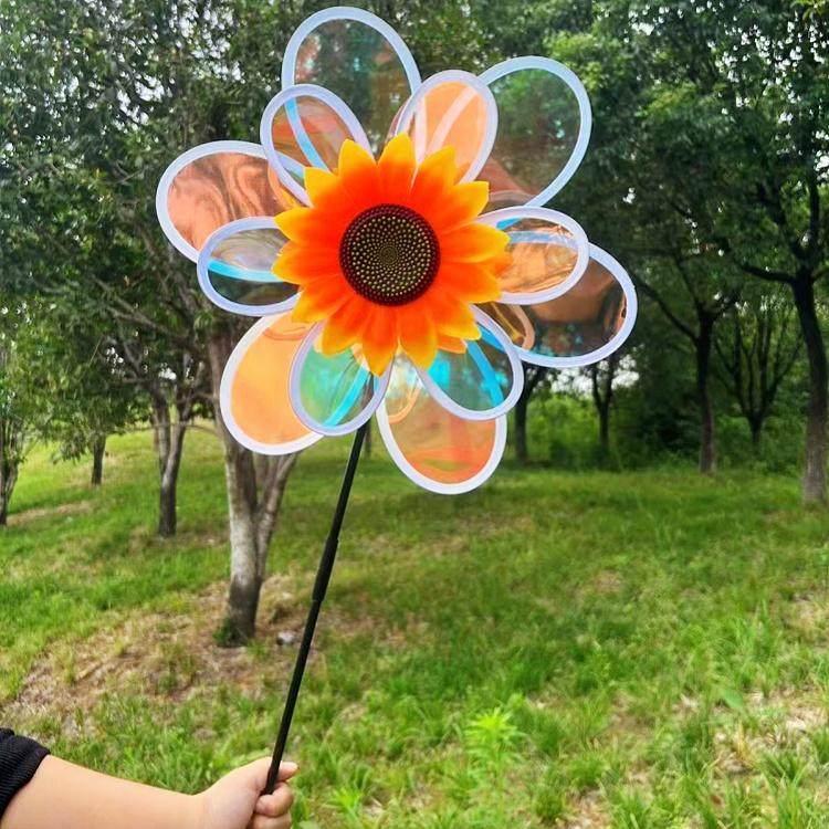 정원 바람개비 65cm 마당 인테리어 장식 야외 정원꾸미기 소품 세트 - 상품 이미지