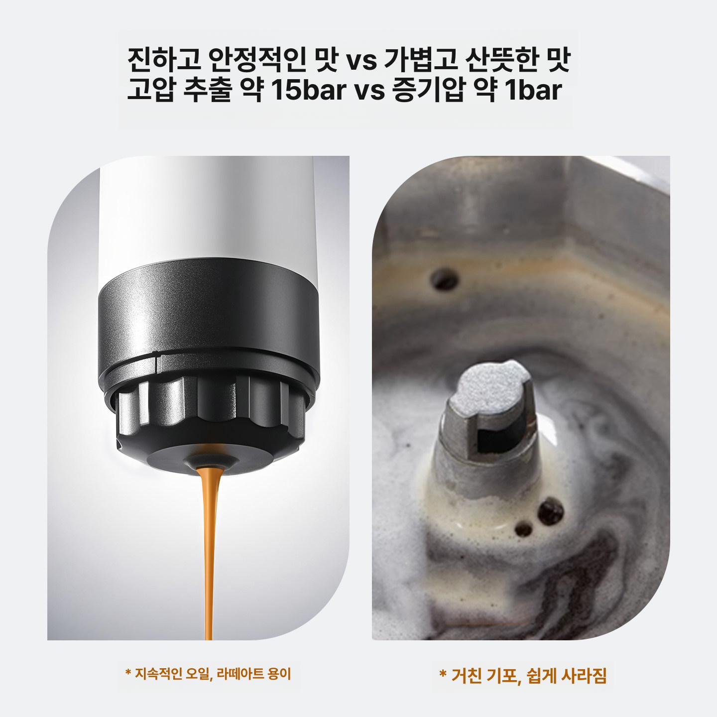 무선 휴대용에스프레소머신 가열 여행용 캡슐 기본 캠핑 야외 - 상세 이미지 3