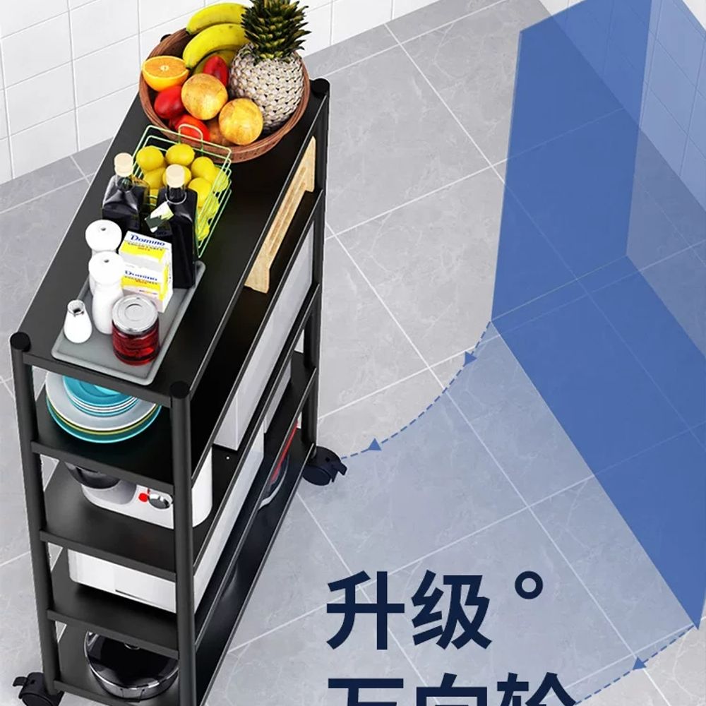 주방 틈새수납장 틈새선반 빌트인 다용도 냉장고장 팬트리 서랍장 선반장 서랍형 - 상세 이미지 3