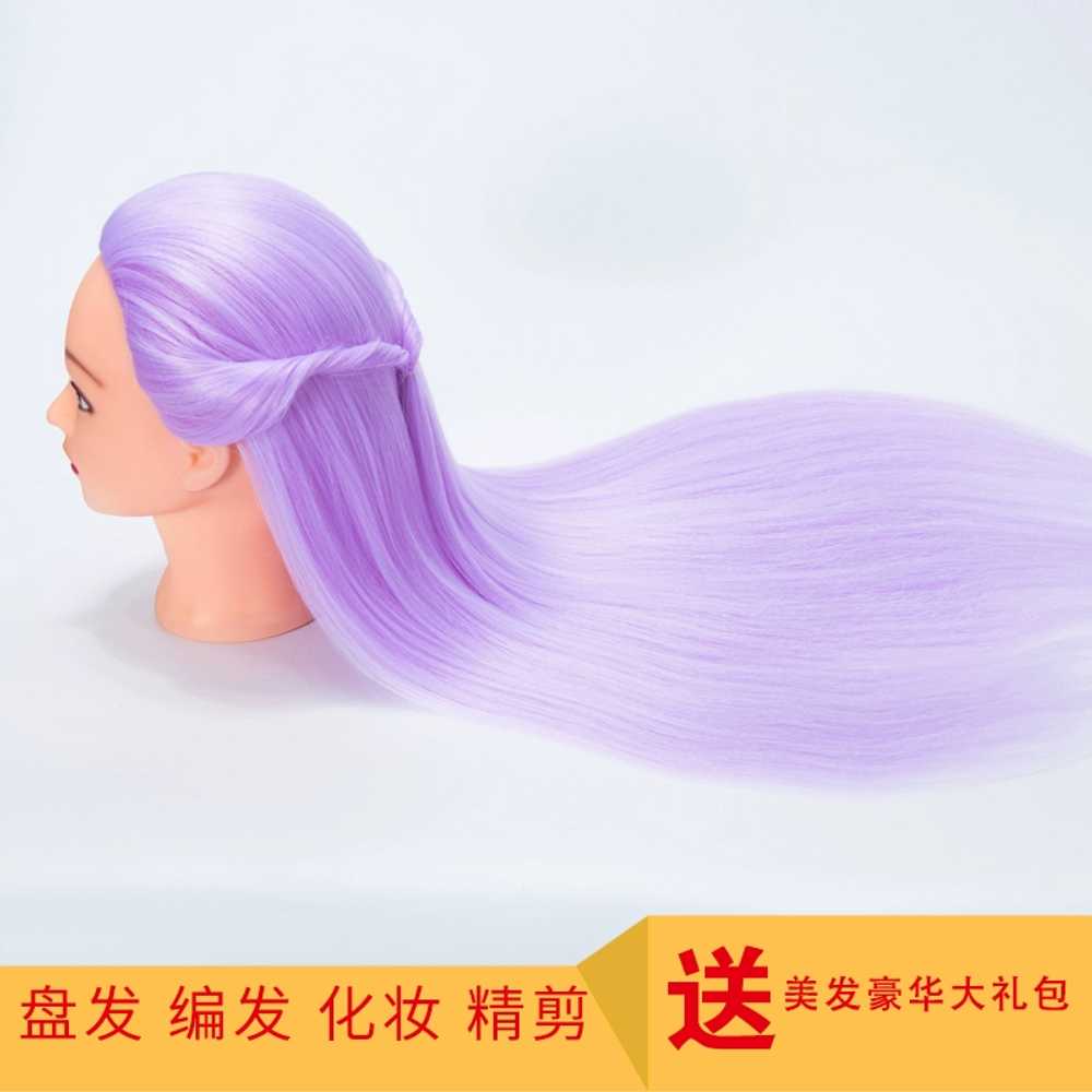 자격증 국가고시 덧가발 민두 헤어마네킹 염색 커트용 연습용가발 마네킹어깨 레귤러 - 상세 이미지 3