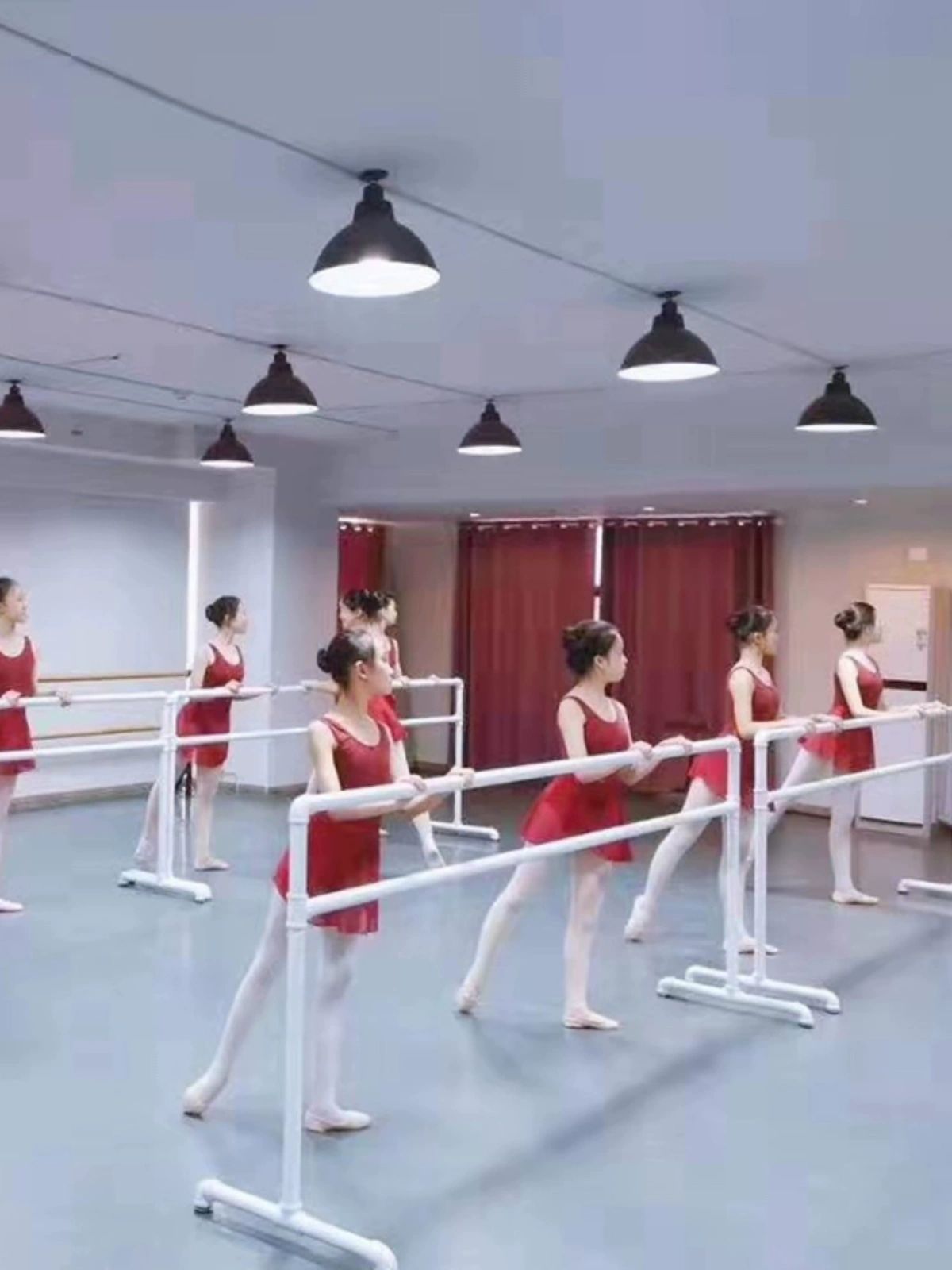 1인용 발레바 무용봉 연습 필라테스 성인 유연성 높이조절 홈트레이닝 가정용 바 스트레칭바 - 상세 이미지 5