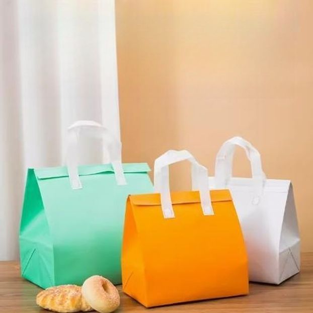 케이크 보냉백 사각 테이크아웃 일회용 보냉가방 디저트 배달 포장백 보온 - 상품 이미지
