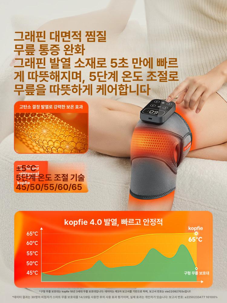 성장판자극기 마사지기 관절 성장기 지압 근육 전기 완화 케어 무릎안마기 - 상세 이미지 2