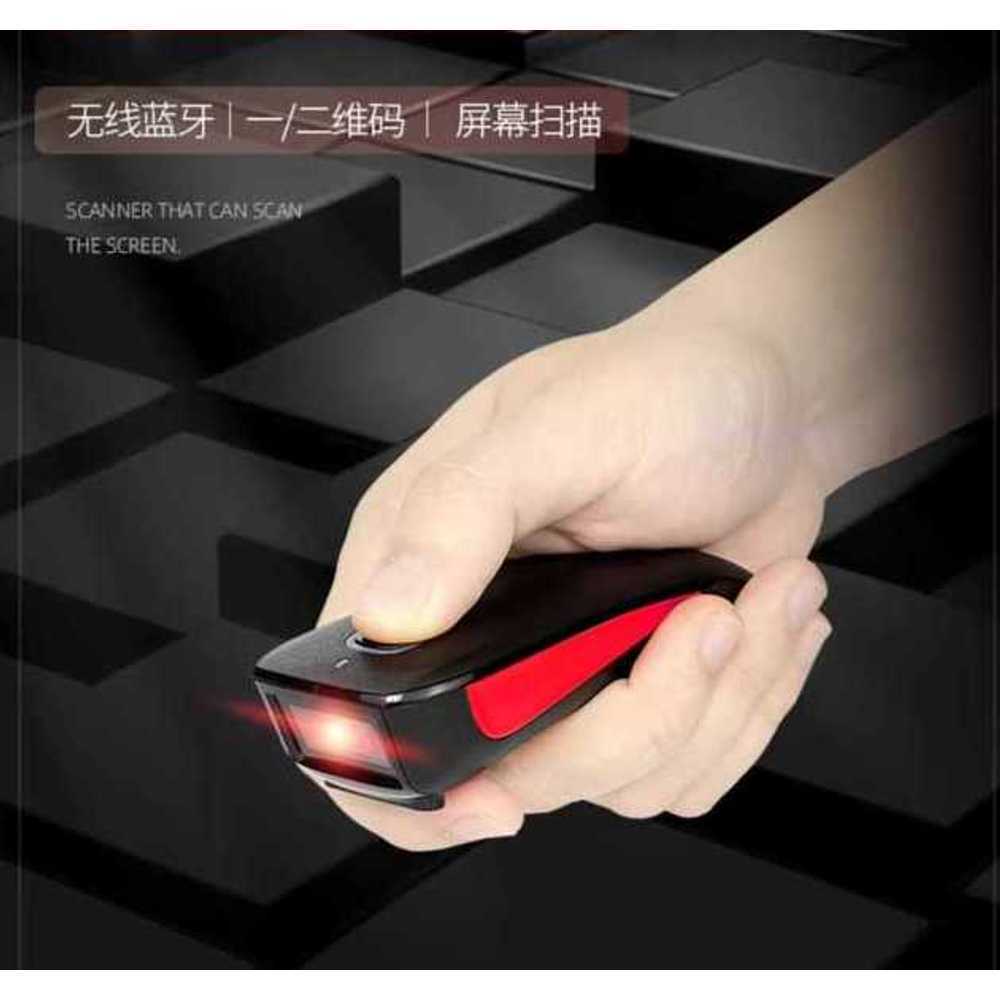 손가락 기사님 장착 무선 인식기 큐알 물류창고 백클립 모델 스캐닝 택배핑거스캐너 - 상품 이미지