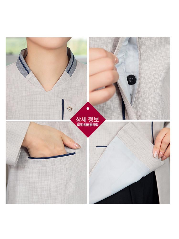 미화 유니폼 여성 미화원 복 옷 미화복 근무복 빌딩 - 상세 이미지 5