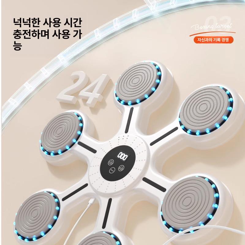 가정용 펀치볼 권투 훈련용 태권도 복싱바 격투기 거치대 회전 스피드볼 벽걸이 스탠드 - 상세 이미지 5