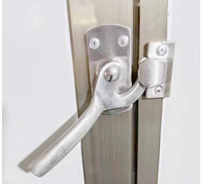 스텐손잡이 회전식 핸들 현관문 스텐 고성능 손잡이 현관문손잡이 중문 방화문핸들 스틸 교체 - 상세 이미지 2