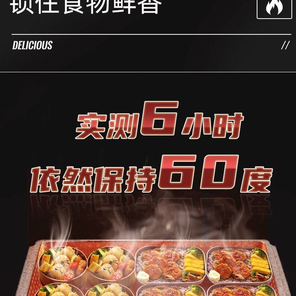 휴대용 보온박스 대용량 밥차 보온상자 보관 도시락 가정용 용기 런치박스 배달통 - 상세 이미지 2