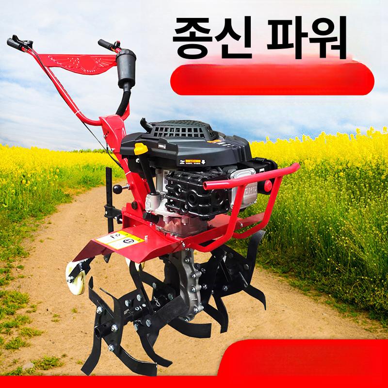 로터리 텃밭관리기 밭갈이 미니 관리기 트랙터 경작기 밭가는기계 휴대용 농기계 제초기 전기 - 상세 이미지 2
