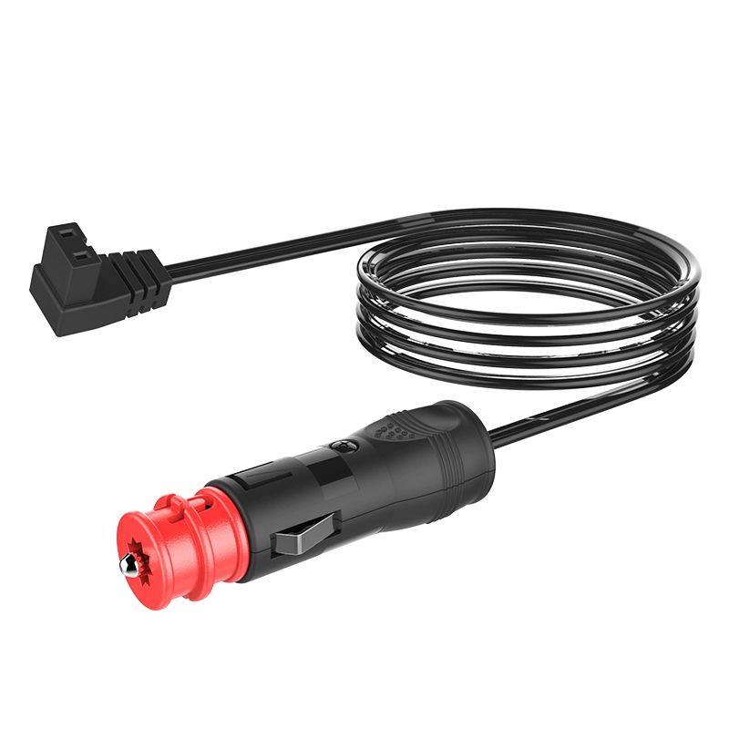 차량용 냉동고 전원 연결 케이블 12V 24V 호환 멀티 소켓 콘센트 교체용 부품 - 상품 이미지